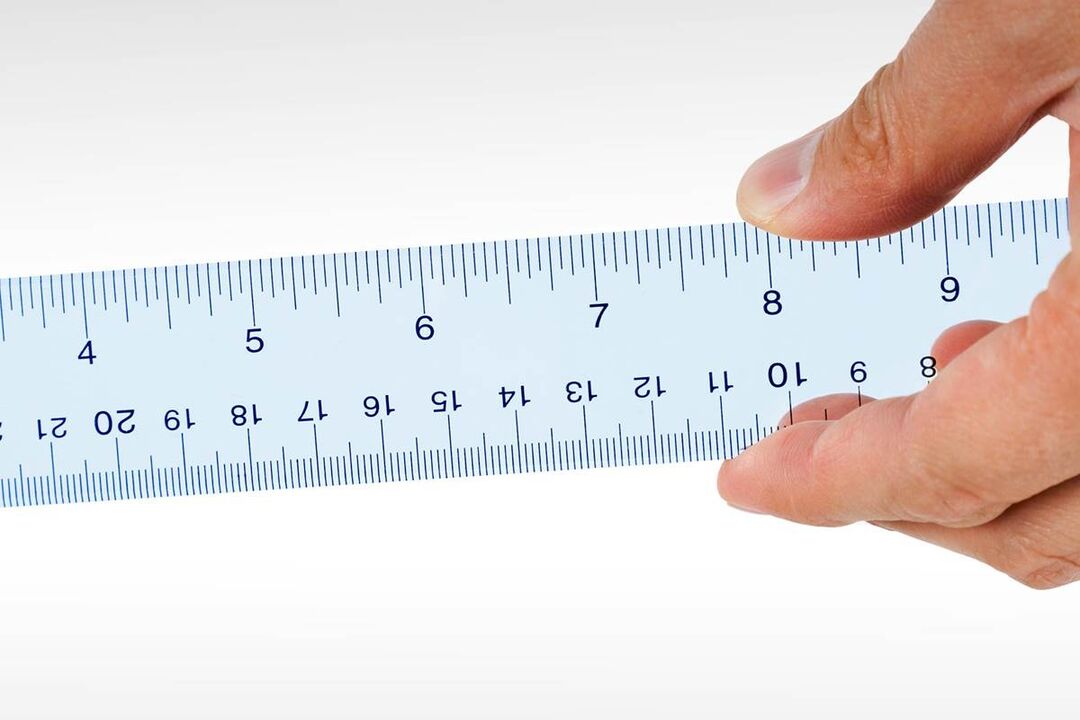 regra para medir a cabeza do pene antes da ampliación