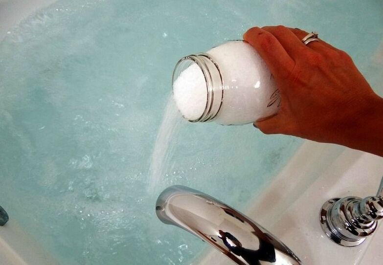 Bicarbonato de sodio para a ampliación do pene