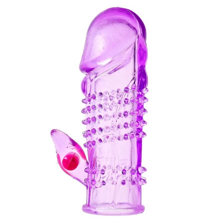 Unha boquilla membro con estimulación do clítoris